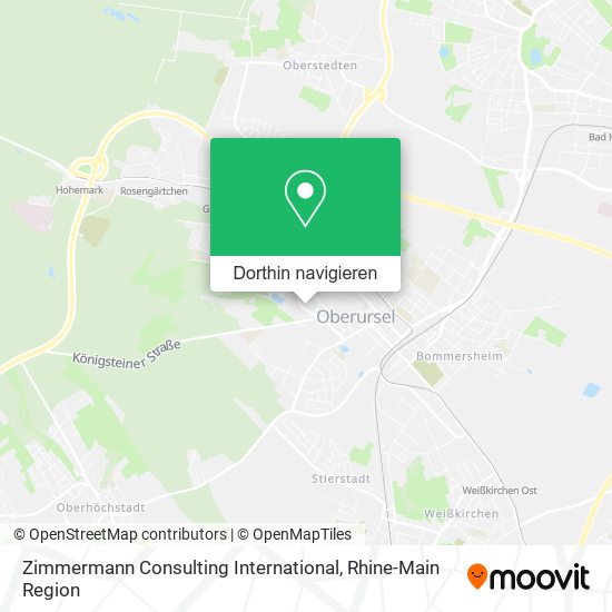 Zimmermann Consulting International Karte