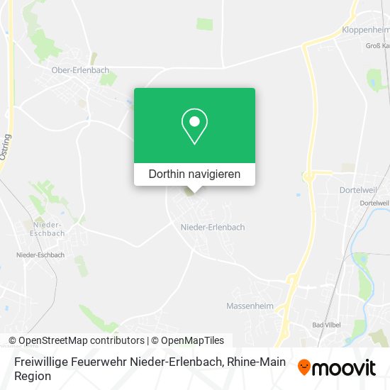 Freiwillige Feuerwehr Nieder-Erlenbach Karte