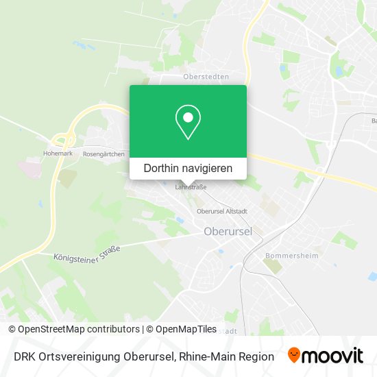 DRK Ortsvereinigung Oberursel Karte