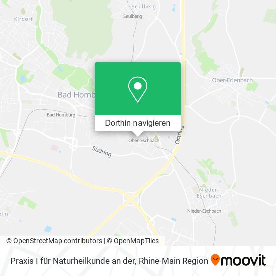 Praxis I für Naturheilkunde an der Karte