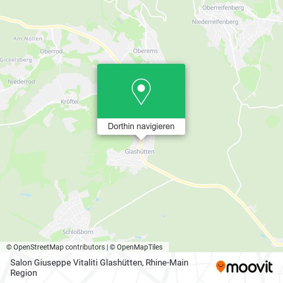 Salon Giuseppe Vitaliti Glashütten Karte