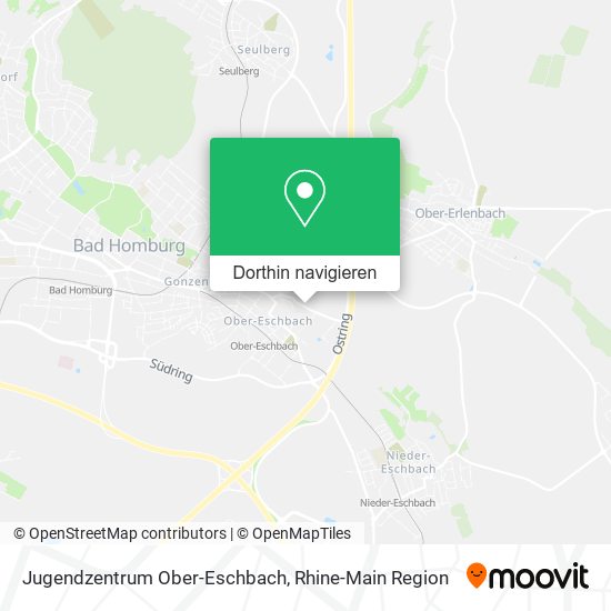 Jugendzentrum Ober-Eschbach Karte