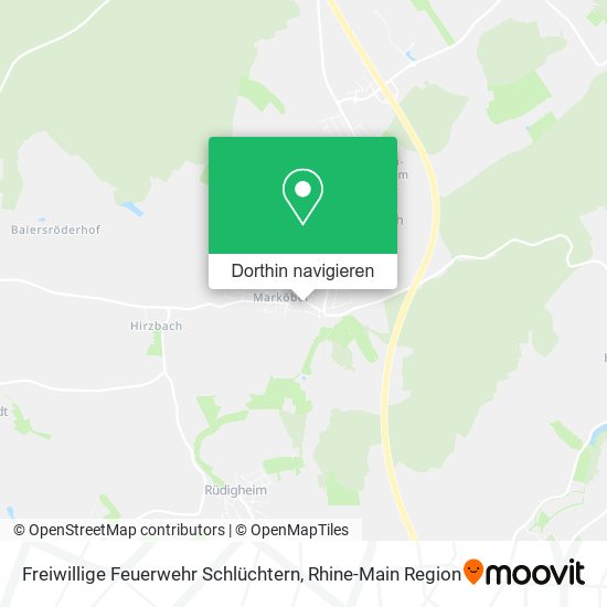 Freiwillige Feuerwehr Schlüchtern Karte