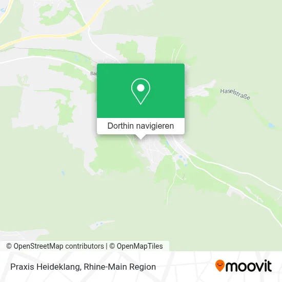 Praxis Heideklang Karte