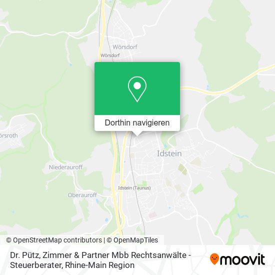 Dr. Pütz, Zimmer & Partner Mbb Rechtsanwälte - Steuerberater Karte