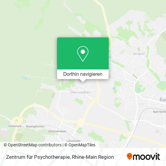 Zentrum für Psychotherapie Karte