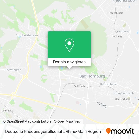 Deutsche Friedensgesellschaft Karte