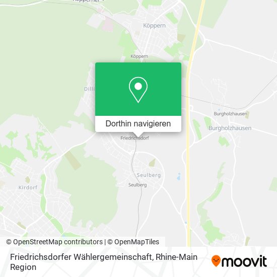 Friedrichsdorfer Wählergemeinschaft Karte