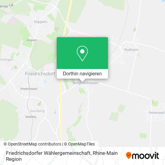 Friedrichsdorfer Wählergemeinschaft Karte
