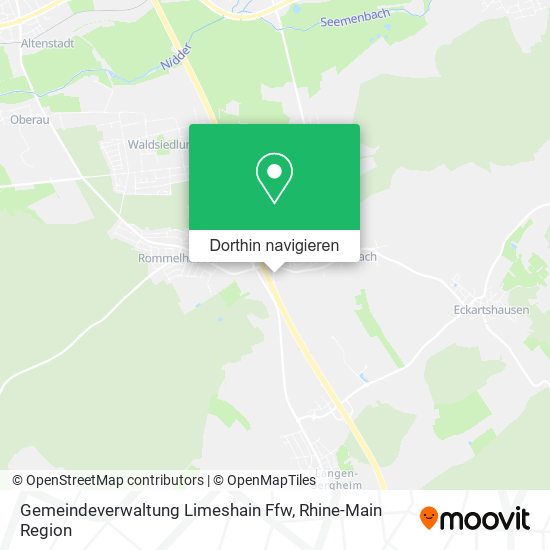 Gemeindeverwaltung Limeshain Ffw Karte