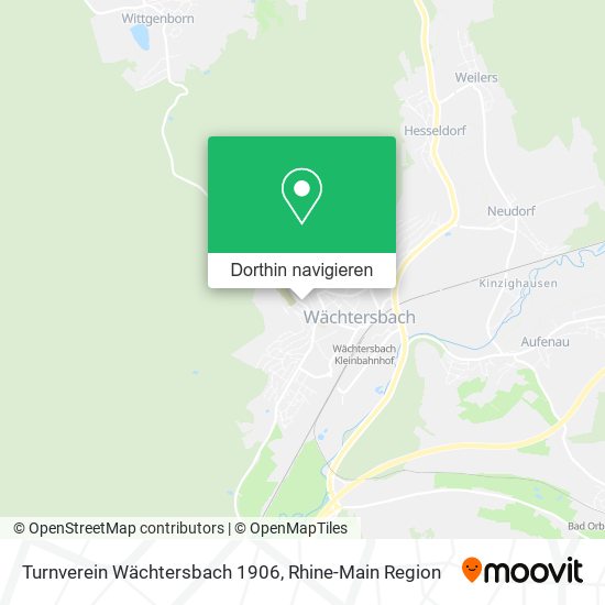 Turnverein Wächtersbach 1906 Karte