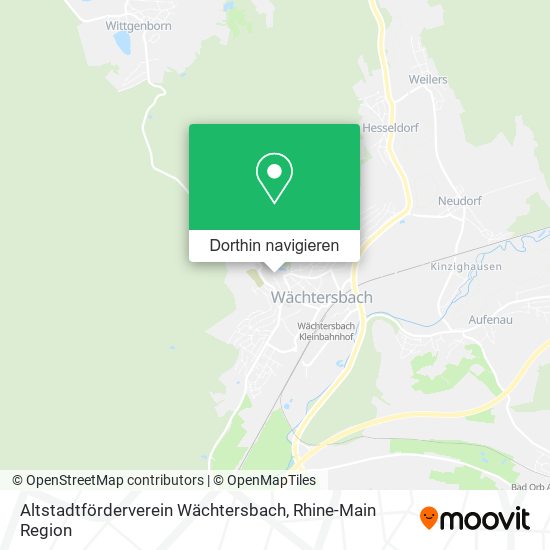 Altstadtförderverein Wächtersbach Karte