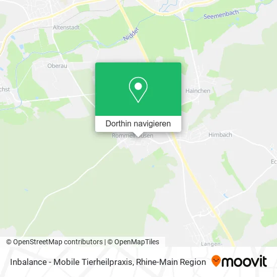 Inbalance - Mobile Tierheilpraxis Karte