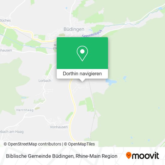 Biblische Gemeinde Büdingen Karte