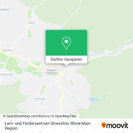 Lern- und Förderzentrum Stressfrei Karte