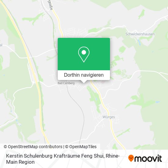 Kerstin Schulenburg Krafträume Feng Shui Karte