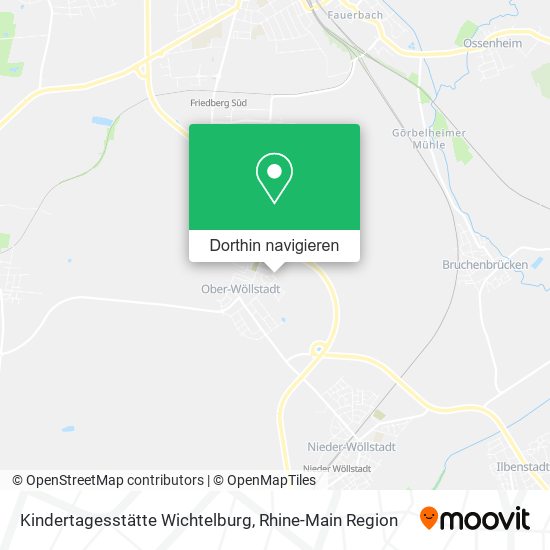 Kindertagesstätte Wichtelburg Karte