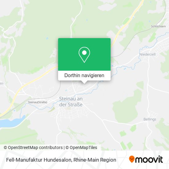 Fell-Manufaktur Hundesalon Karte