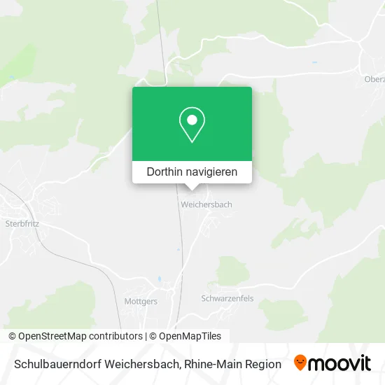 Schulbauerndorf Weichersbach Karte