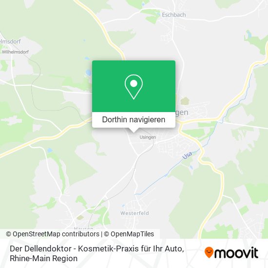 Der Dellendoktor - Kosmetik-Praxis für Ihr Auto Karte