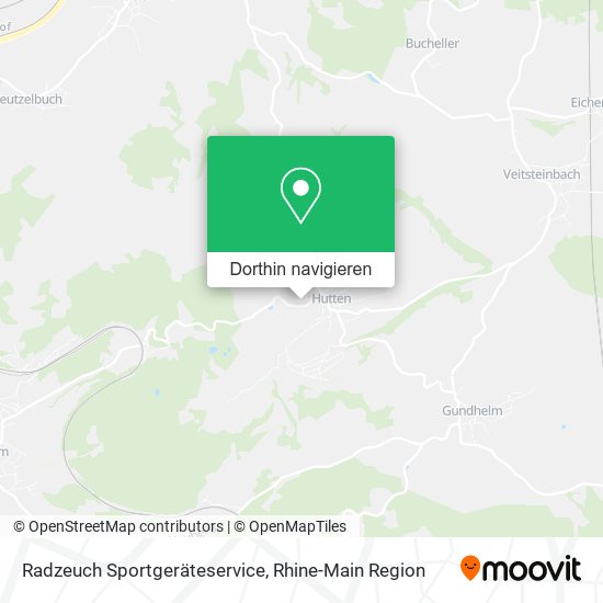 Radzeuch Sportgeräteservice Karte