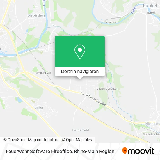 Feuerwehr Software Fireoffice Karte