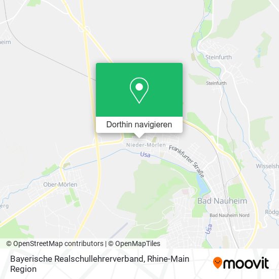 Bayerische Realschullehrerverband Karte