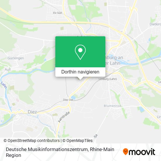 Deutsche Musikinformationszentrum Karte