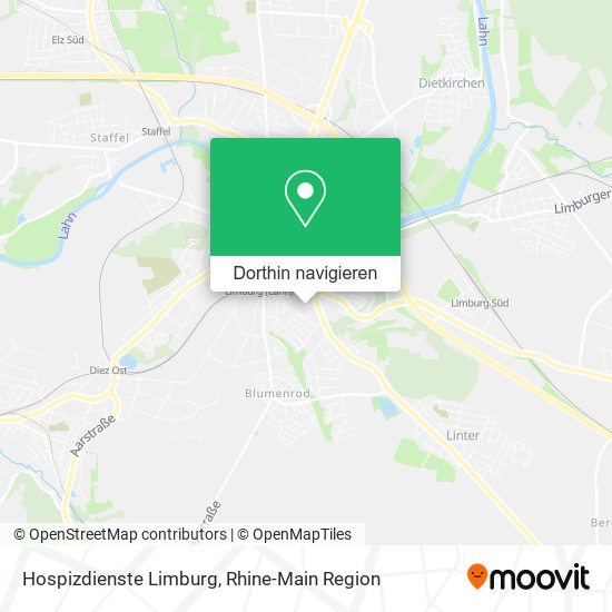 Hospizdienste Limburg Karte