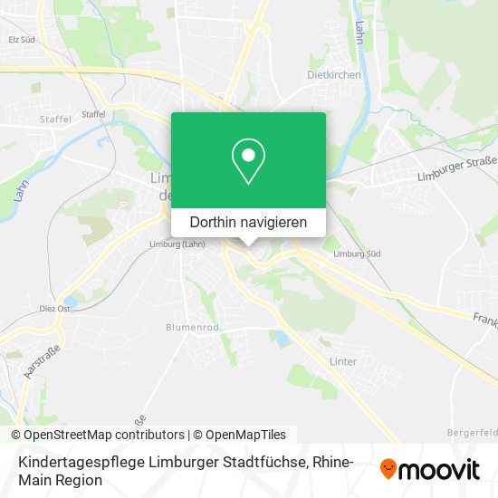 Kindertagespflege Limburger Stadtfüchse Karte