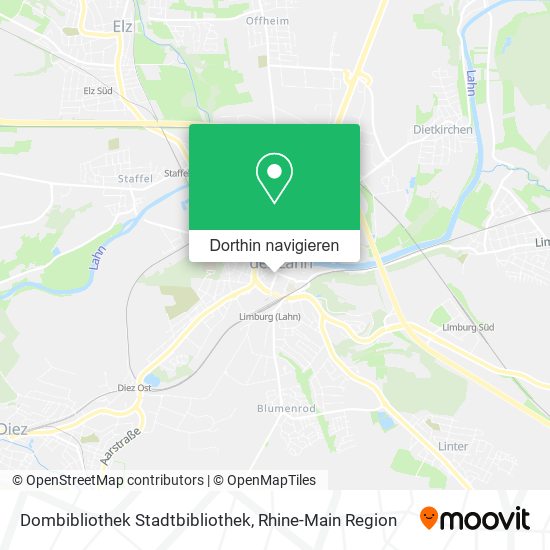 Dombibliothek Stadtbibliothek Karte