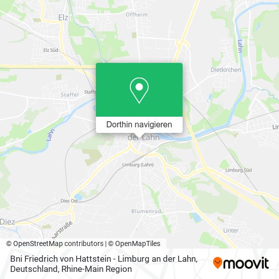 Bni Friedrich von Hattstein - Limburg an der Lahn, Deutschland Karte