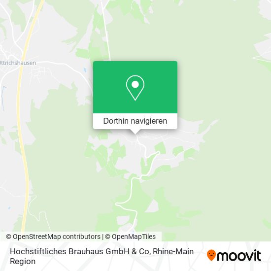Hochstiftliches Brauhaus GmbH & Co Karte
