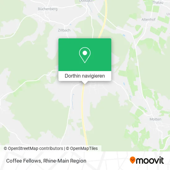 Coffee Fellows Karte