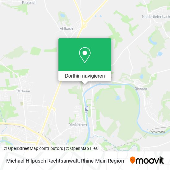 Michael Hilpüsch Rechtsanwalt Karte