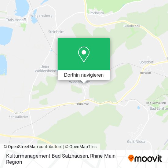 Kulturmanagement Bad Salzhausen Karte