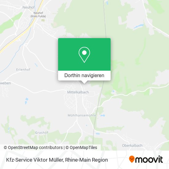 Kfz-Service Viktor Müller Karte