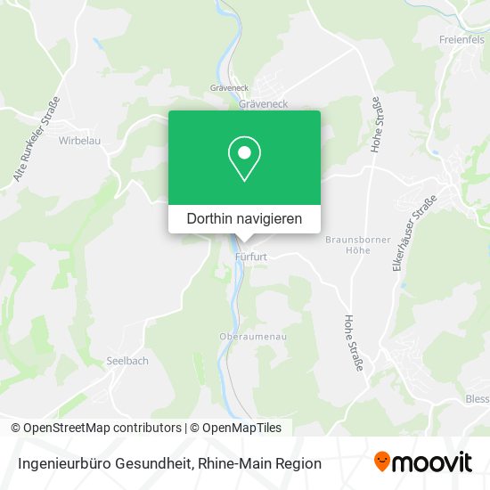 Ingenieurbüro Gesundheit Karte