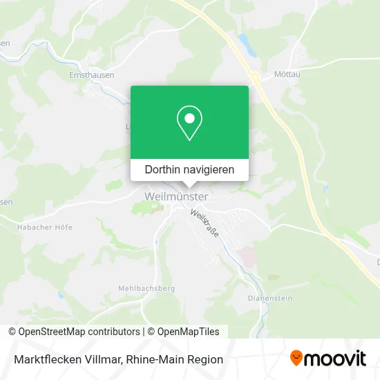 Marktflecken Villmar Karte
