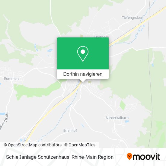 Schießanlage Schützenhaus Karte