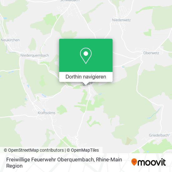 Freiwillige Feuerwehr Oberquembach Karte