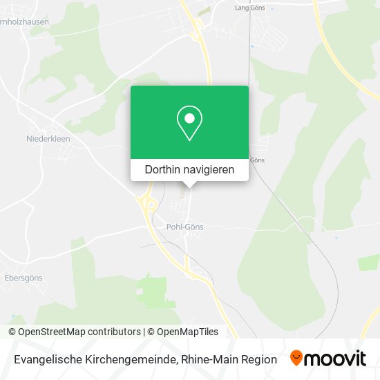 Evangelische Kirchengemeinde Karte