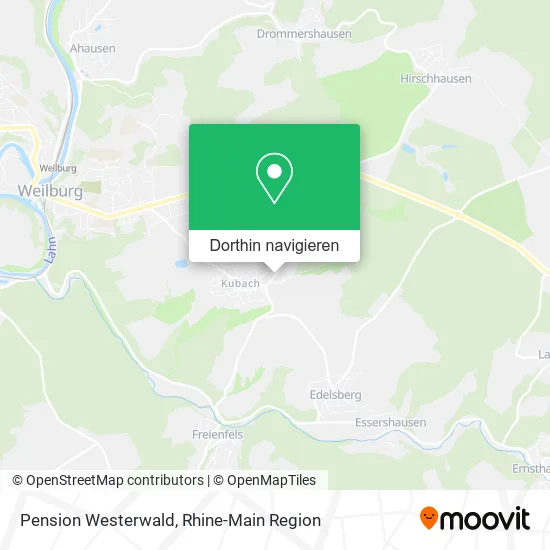 Pension Westerwald Karte