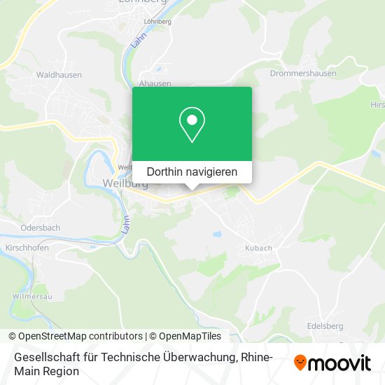 Gesellschaft für Technische Überwachung Karte