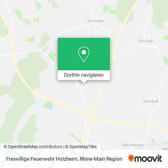 Freiwillige Feuerwehr Holzheim Karte