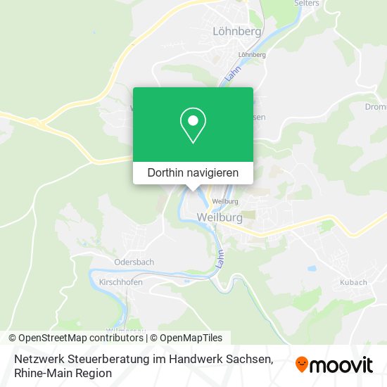 Netzwerk Steuerberatung im Handwerk Sachsen Karte