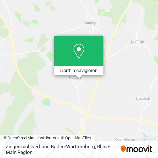 Ziegenzuchtverband Baden-Württemberg Karte