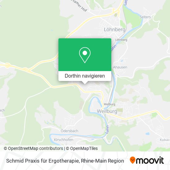 Schmid Praxis für Ergotherapie Karte
