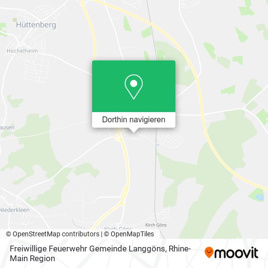 Freiwillige Feuerwehr Gemeinde Langgöns Karte