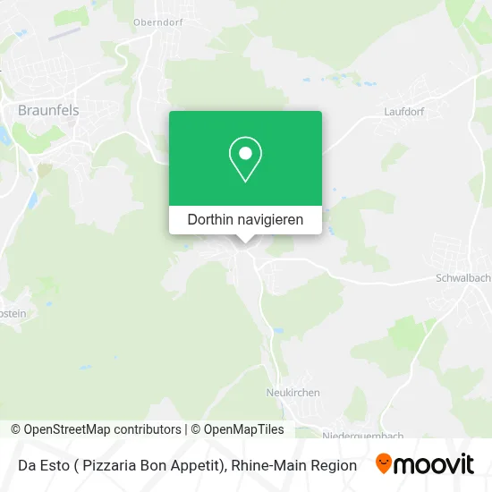 Da Esto ( Pizzaria Bon Appetit) Karte